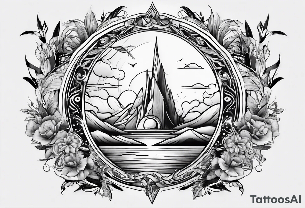 Creation of Adam tattoo idea