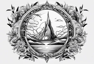 Creation of Adam tattoo idea