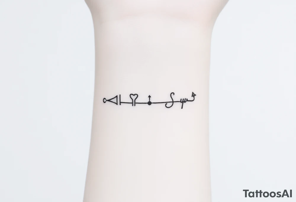 play, pause, stop, and rewind line tattoo tattoo idea