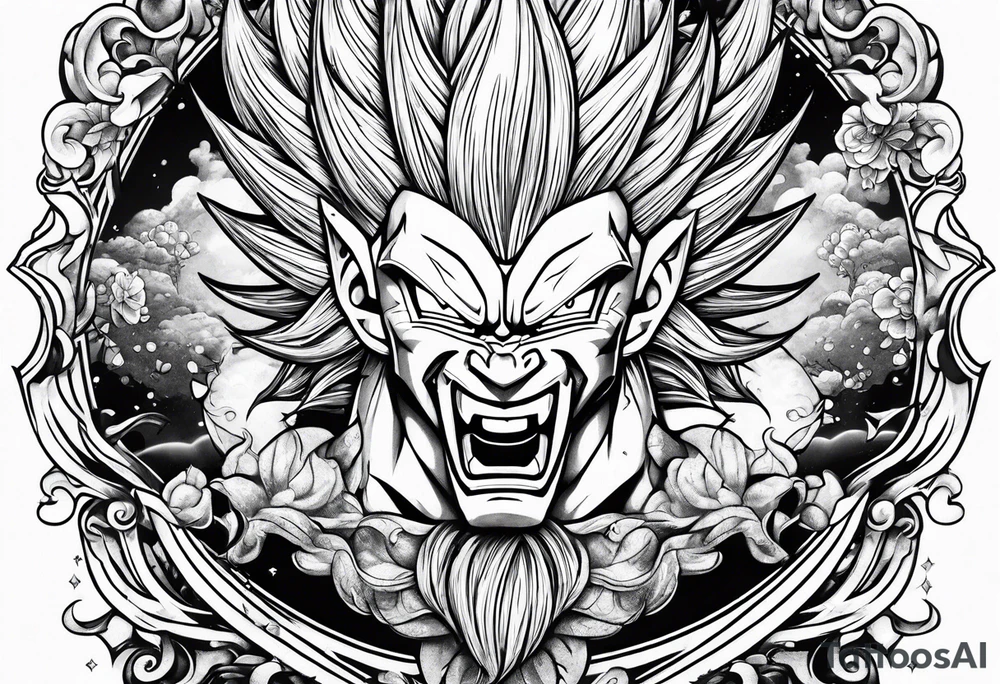 dragonball z tattoo idea