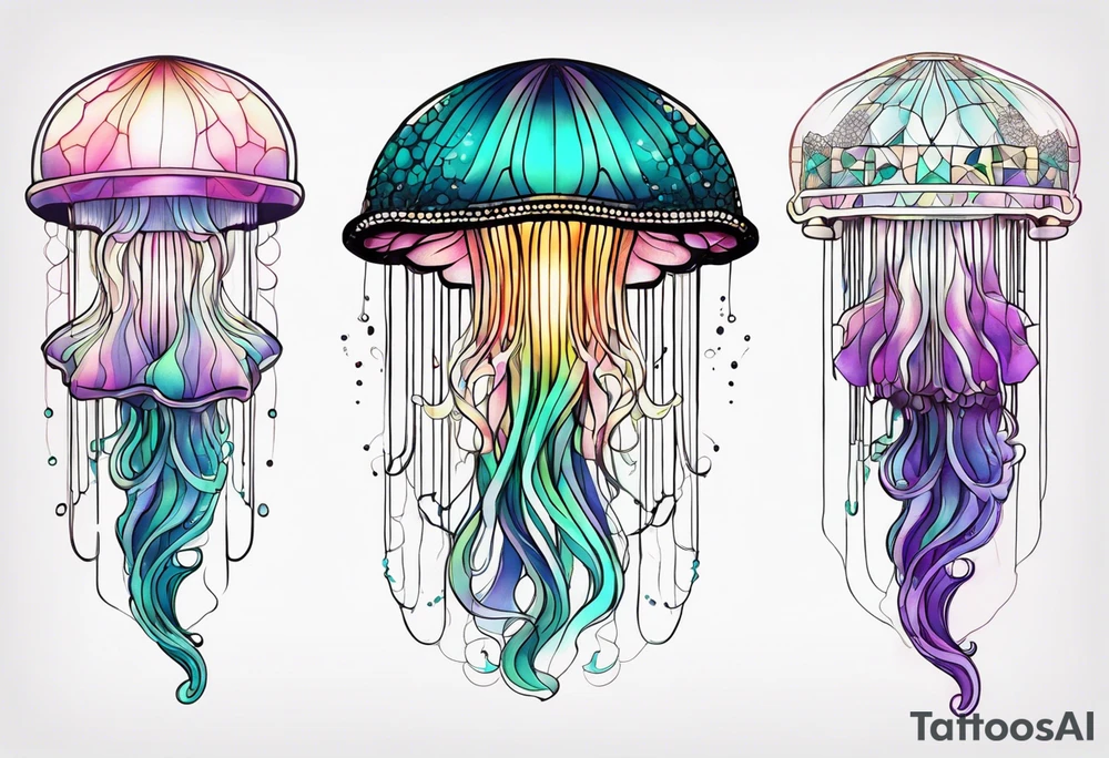 Jellyfish tattoo idea