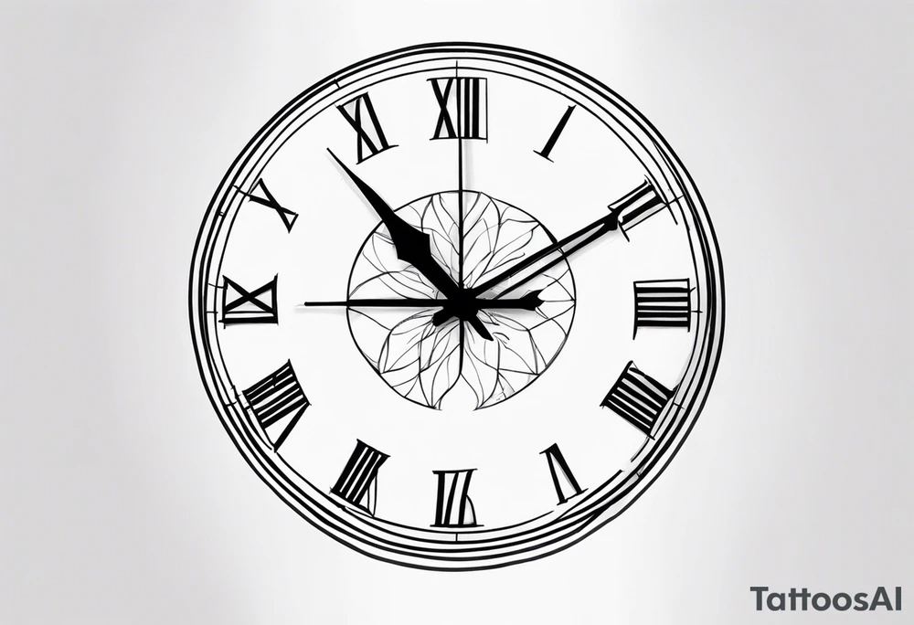11:11 clock tattoo idea