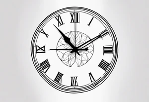 11:11 clock tattoo idea