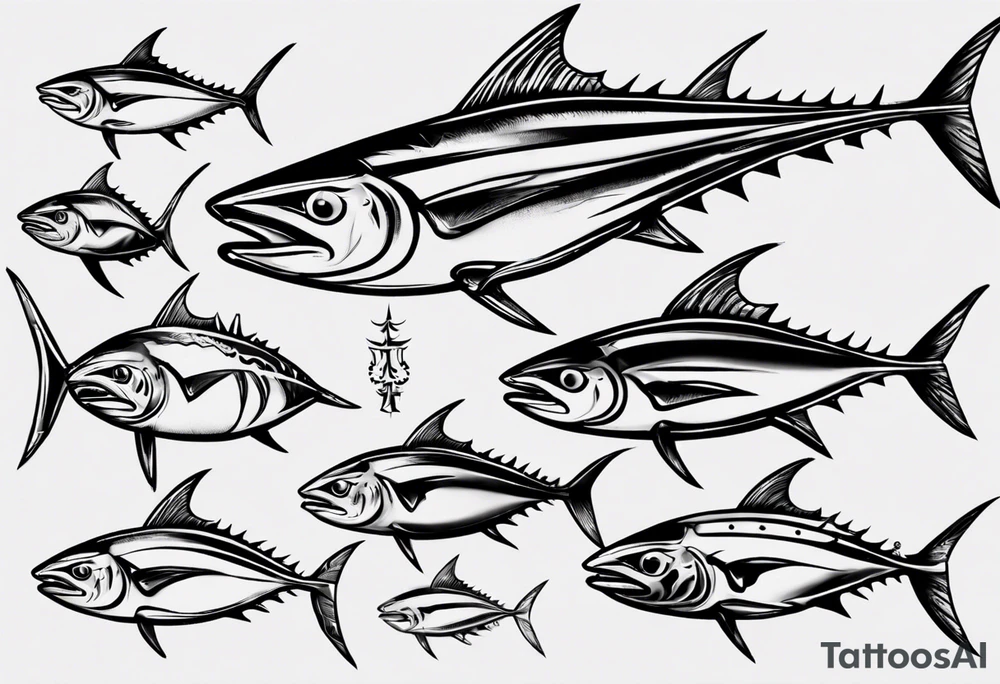 tuna tattoo idea