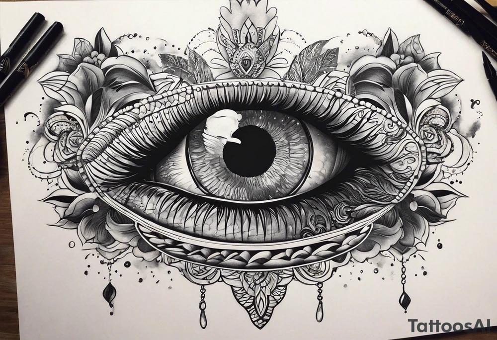 Банки пива сражаться на световых мечах на фоне гор tattoo idea