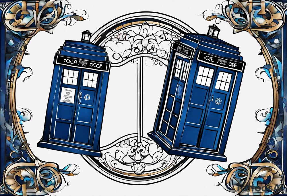 Tardis. tattoo idea