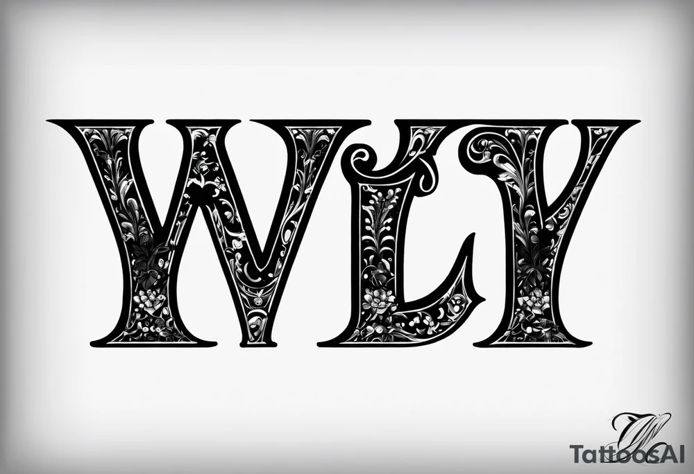 The letter “Y.” For on my bicep. I want the letter to be minimal but oldschool and powerfull tattoo idea