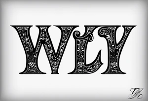 The letter “Y.” For on my bicep. I want the letter to be minimal but oldschool and powerfull tattoo idea