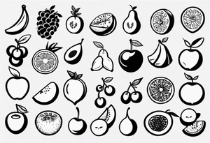 Fruits tattoo idea