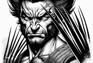 Wolverine tattoo idea