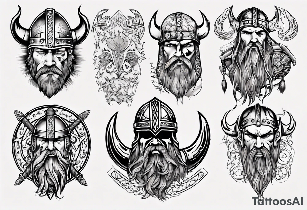 Viking tattoo idea