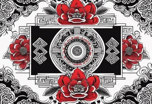 Black Role red and black, small. tattoo idea