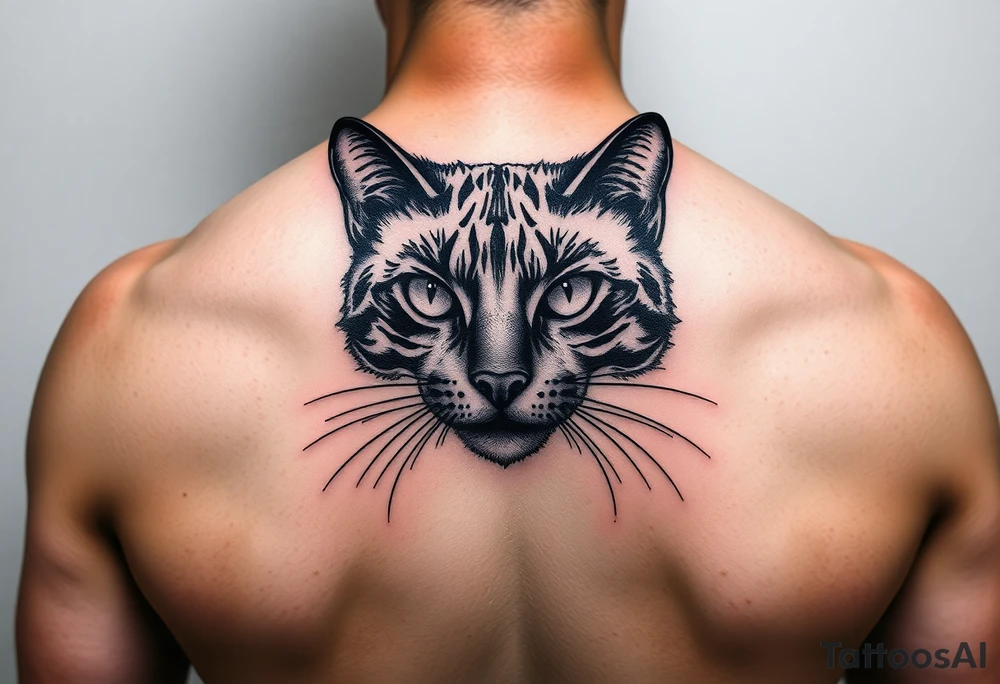 Black Cat tattoo idea