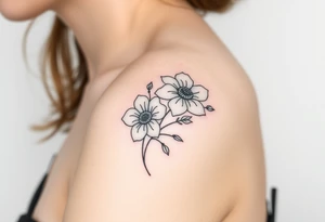 Flowers tattoo idea