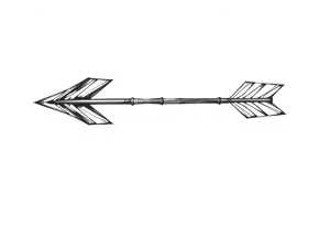 Arrow tattoo idea