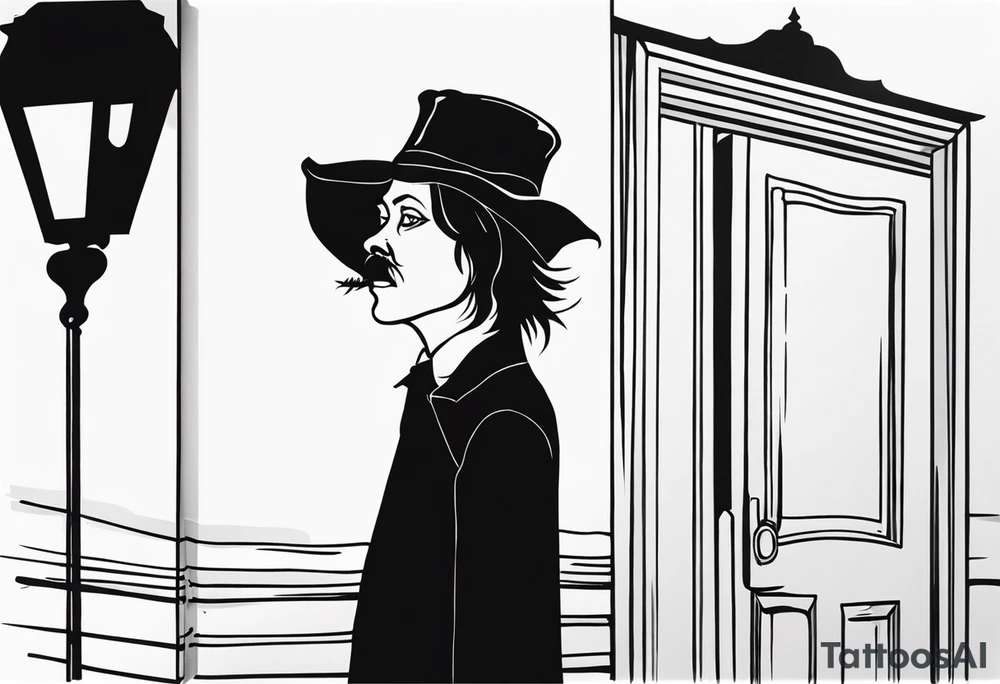 the babadook tattoo idea