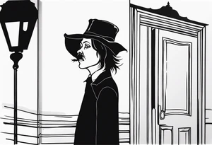 the babadook tattoo idea