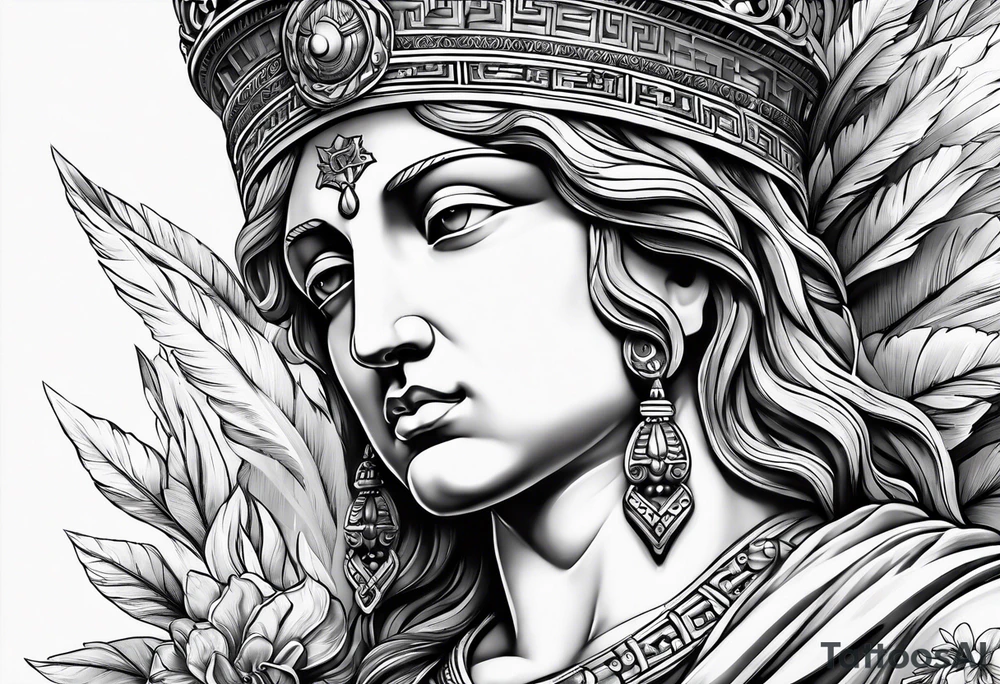 Greek statues tattoo idea