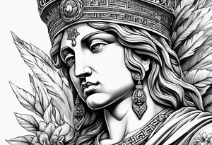 Greek statues tattoo idea