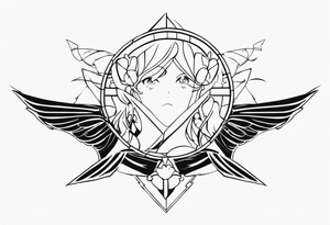 anime tattoo idea