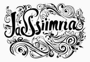 Jasmina tattoo idea