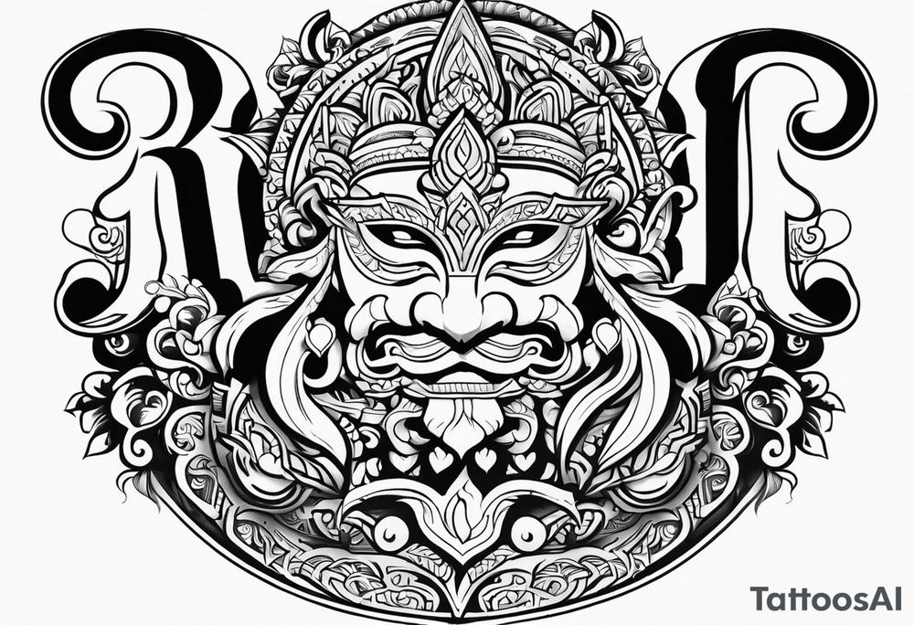 Ravan tattoo idea