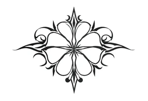 4-leaf clover tattoo idea