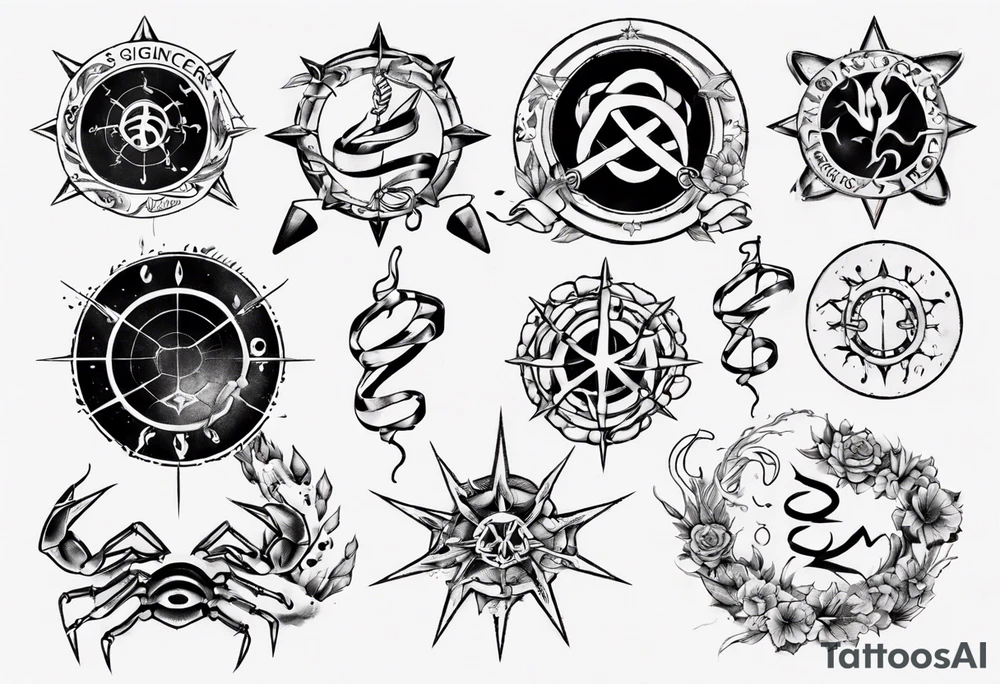 Signo cancer tattoo idea