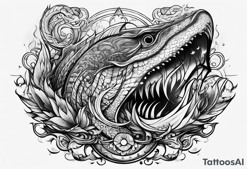 Leviathan tattoo idea
