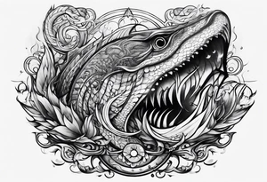 Leviathan tattoo idea