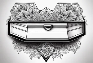 Coffin tattoo idea