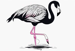 FLAMINGO tattoo idea