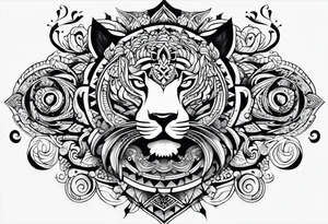 japanese and maori tattoo tattoo idea