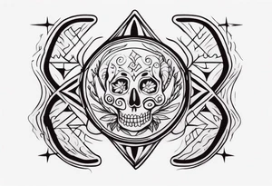 Rip woundly mark body  tattoo design tattoo idea