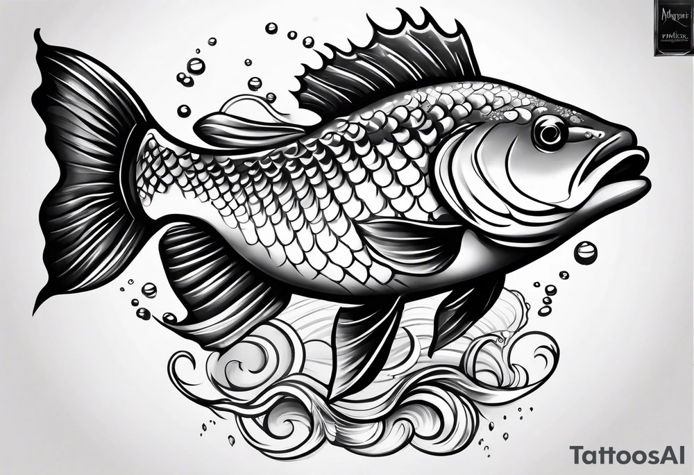 Aquatic tattoo idea