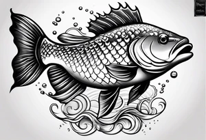 Aquatic tattoo idea