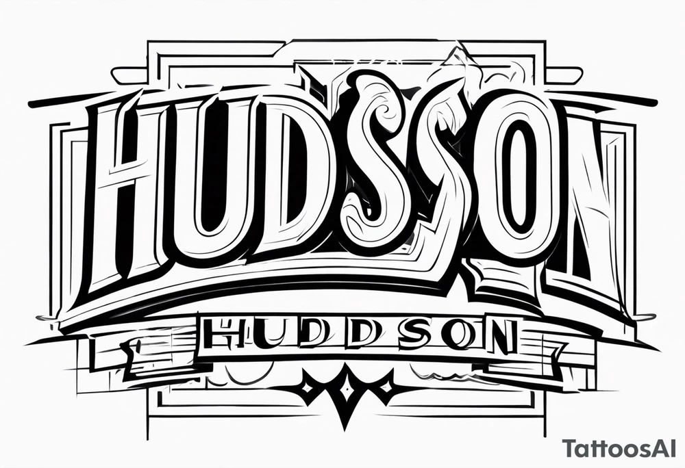 HUDSON 09-09-21 tattoo idea