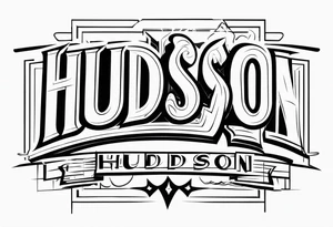 HUDSON 09-09-21 tattoo idea