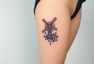 Windmill tattoo idea