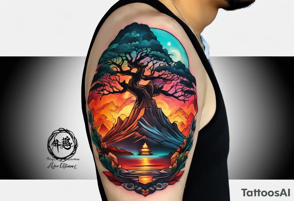 The avatar elements tattoo idea