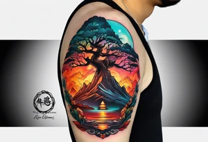 The avatar elements tattoo idea