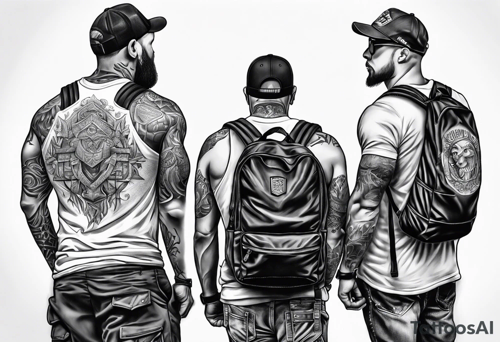 Rucking, brotherhood, fitness, GrowRuck tattoo idea