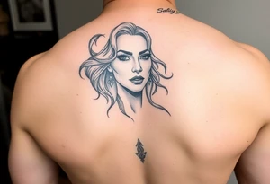 Salma Hayek as a Charra tattoo idea