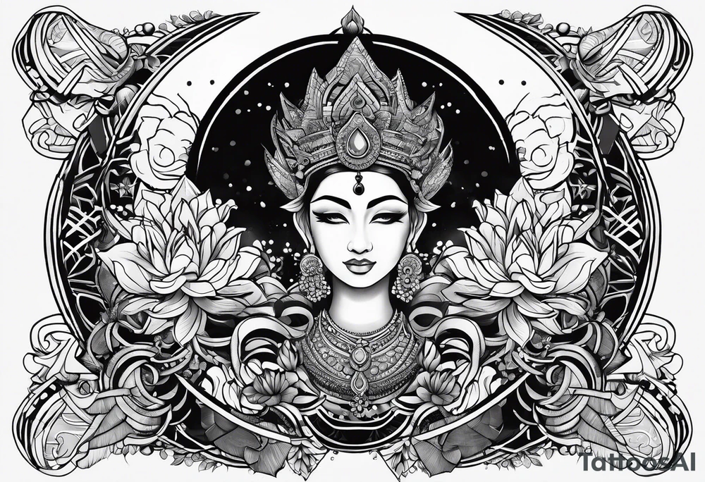 Indra’s background tattoo idea