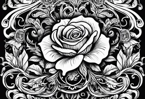 Drapery fabric tattoo idea