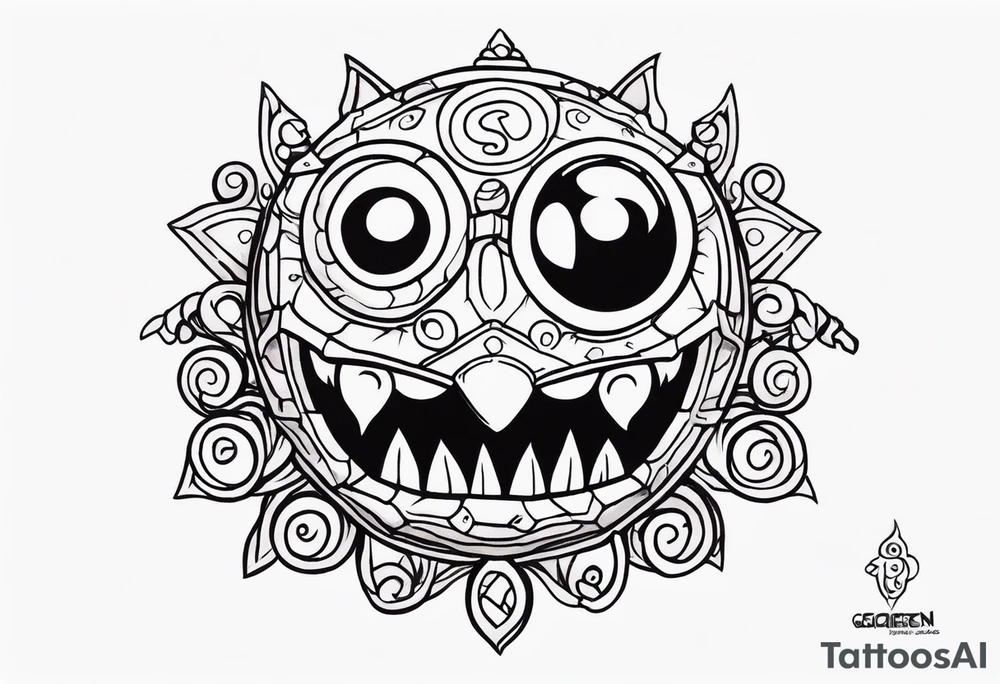 Dungeons and dragons beholder tattoo idea