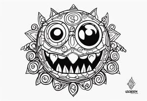 Dungeons and dragons beholder tattoo idea