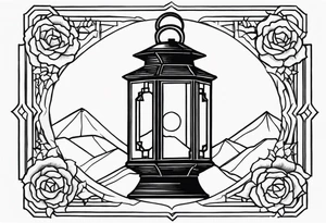 Eerie Lantern tattoo idea