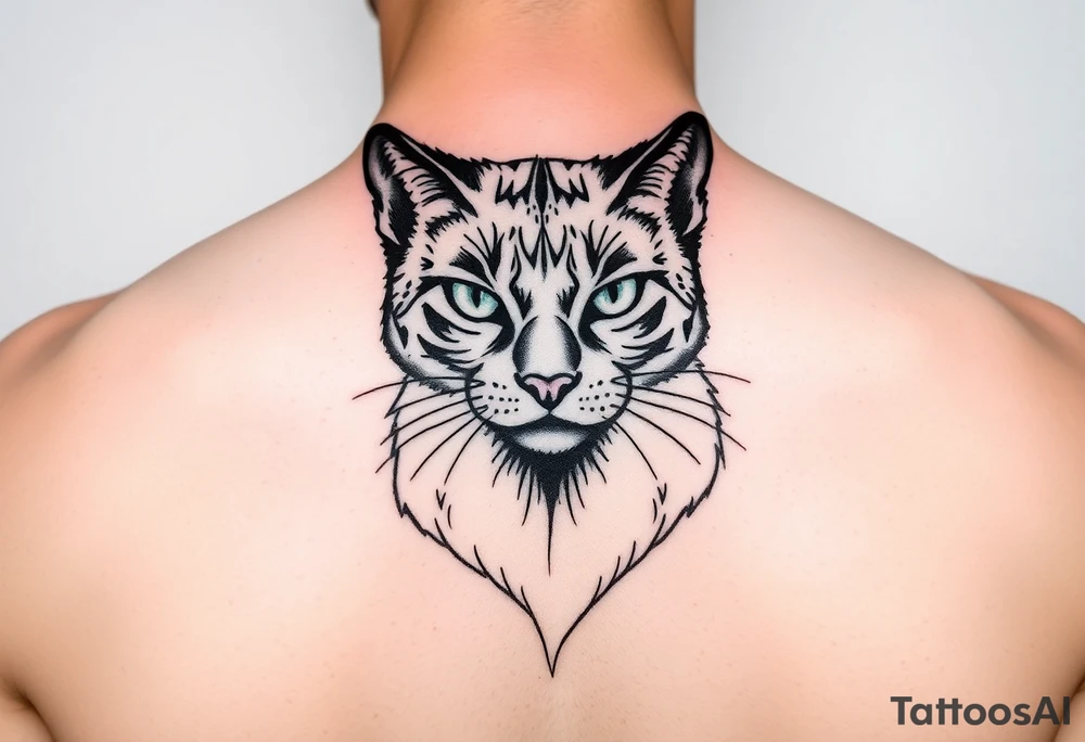 Black Cat tattoo idea
