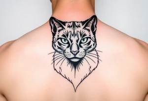 Black Cat tattoo idea